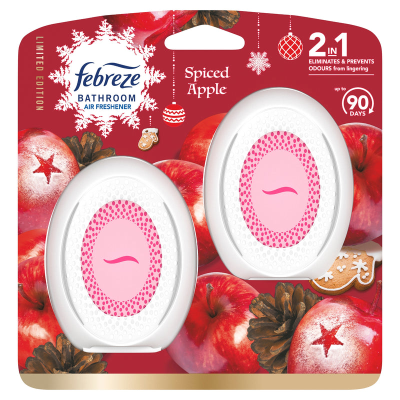 Febreze Bathroom Freshner - Apple Spice - Twin pack