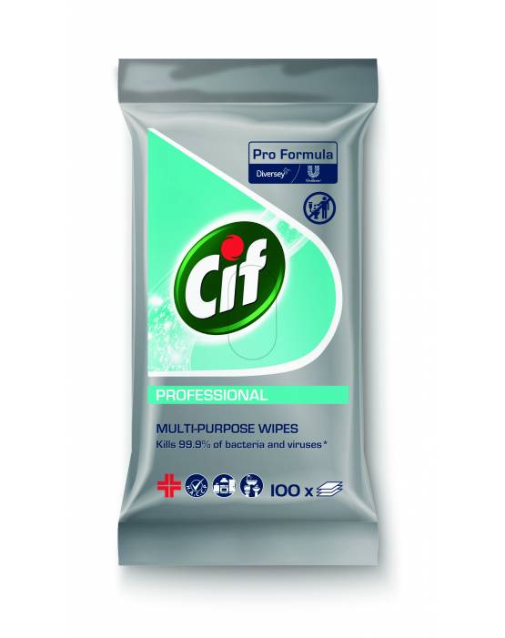 CIF Pro-formula Multi Purpose Wipes (100's)